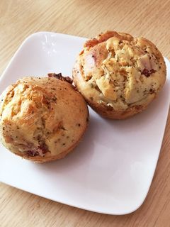 ベーコンと玉ねぎのごはんマフィン-レシピのメイン写真