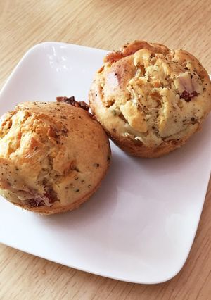 ベーコンと玉ねぎのごはんマフィン-レシピのメイン写真