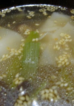 つるるんワンタンスープもどき?!-レシピのメイン写真
