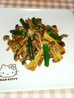 きのこで副菜♡カレーチーズソテー-レシピのメイン写真