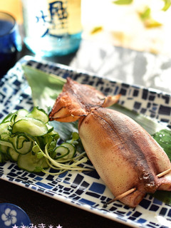 母の味☆イカのてっぽう焼き-レシピのメイン写真