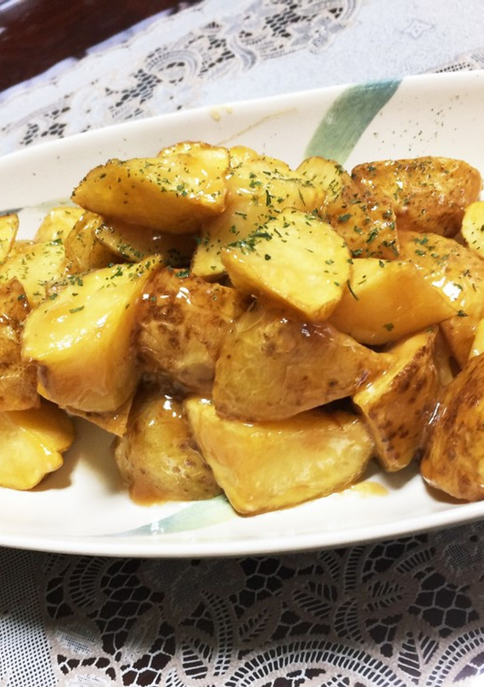 揚げジャガのマヨしょう油和え-レシピのメイン写真