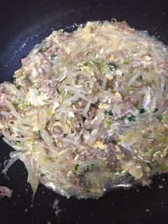 もやしの塩そぼろあんかけ-レシピのメイン写真