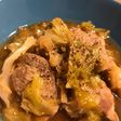 キャベツと豚肩ロースのコンソメ煮