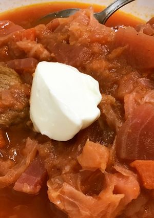生ビーツで!美味しいボルシチ-レシピのメイン写真
