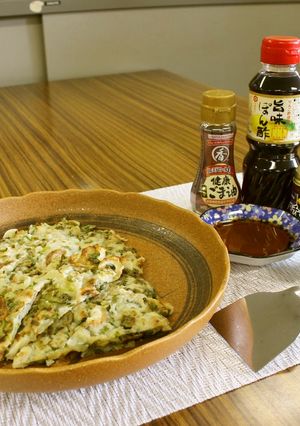 米粉の九条ねぎ焼き-レシピのメイン写真