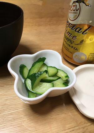 きゅうり大量消費☆おつまみレンジきゅうり-レシピのメイン写真