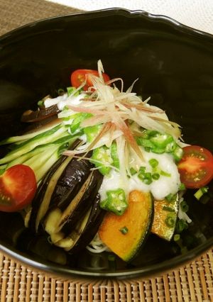 ネバ・モリ・夏そうめん-レシピのメイン写真