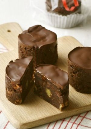 濃厚チョコナッツケーキ♪レンジ調理のみ-レシピのメイン写真