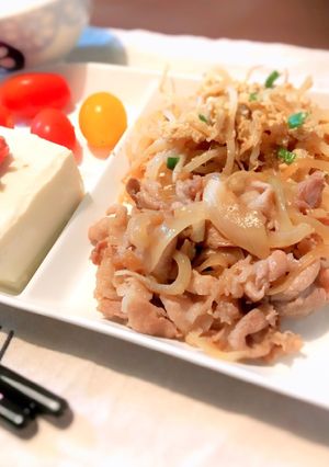 お手頃！豚こまの生姜焼き-レシピのメイン写真