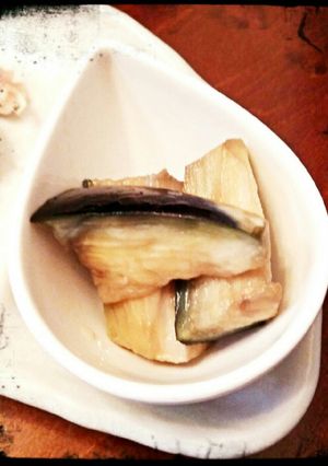 簡単♪。水なすの浅漬(ワサビ味)-レシピのメイン写真