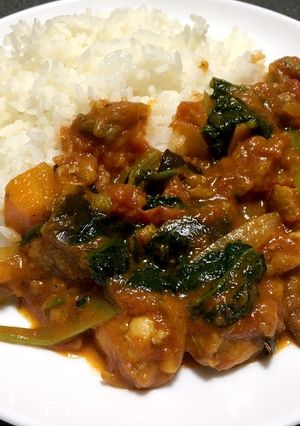 夏野菜のトマトカレー♪-レシピのメイン写真