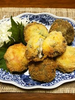 生椎茸のポテサラフライ-レシピのメイン写真