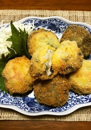 生椎茸のポテサラフライ-レシピのメイン写真
