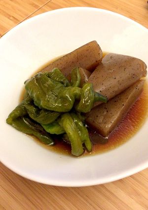 満願寺とうがらしとコンニャクのピリ辛煮-レシピのメイン写真