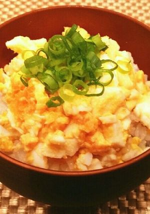 簡単♡朝食、ランチに♡ミニ丼♡卵ごはん♡-レシピのメイン写真