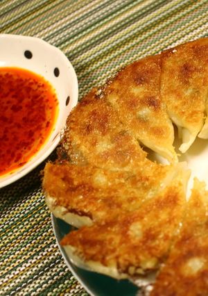 たっぷり野菜の餃子♪-レシピのメイン写真