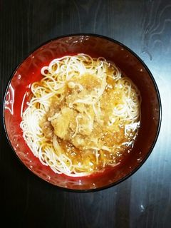 さっぱり大根おろしとポン酢のぶっかけ素麺-レシピのメイン写真