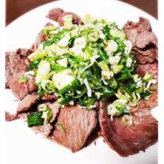 รูปของ 簡単ネギ塩肉肉☆