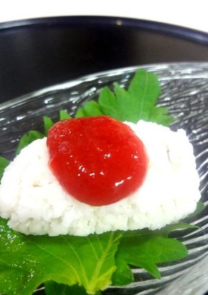 鱧のための「紅梅肉」-レシピのメイン写真