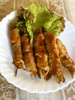 キンピラの肉巻き-レシピのメイン写真
