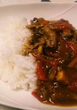 簡単！ミニトマトの水分でカレーライス-レシピのメイン写真