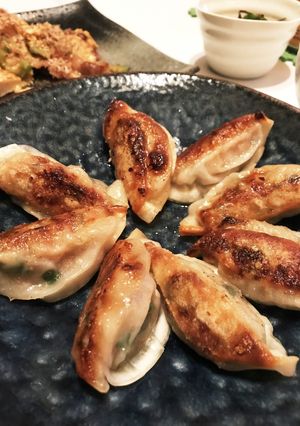 やっと焼けた!パリっとジューシー餃子-レシピのメイン写真