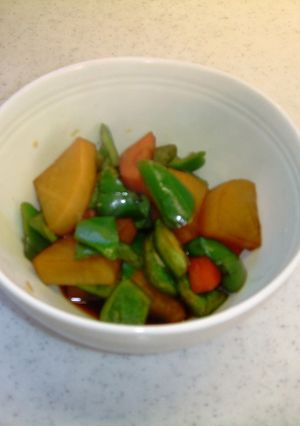 根菜の酢醤油煮-レシピのメイン写真