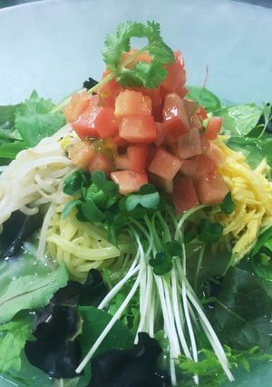 トマト冷麺(蕃茄冷麺)-レシピのメイン写真