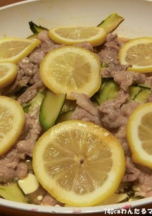 簡単★豚肉のレモン醤油蒸し-レシピのメイン写真