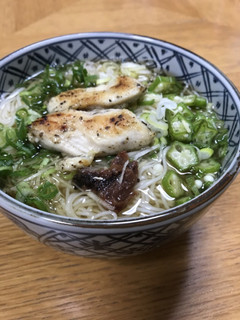 夏にもあったか サッパリにゅうめん☆-レシピのメイン写真