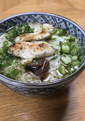夏にもあったか サッパリにゅうめん☆-レシピのメイン写真