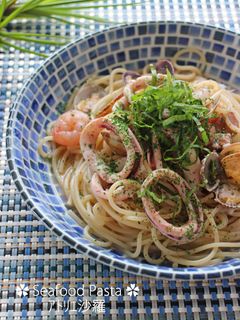 シンプルが美味しい♪シーフードパスタ-レシピのメイン写真