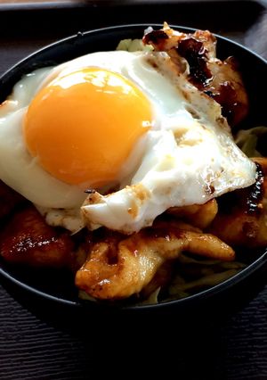 鰻のタレで作る照り焼きチキン丼-レシピのメイン写真