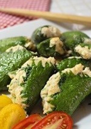 鶏ひき肉大葉包み-レシピのメイン写真