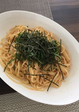 シンプルたらこスパゲッティ-レシピのメイン写真