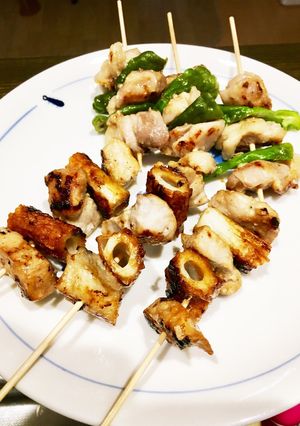 焼き鳥と焼きトン-レシピのメイン写真
