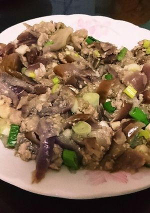挽き肉ナス炒め-レシピのメイン写真