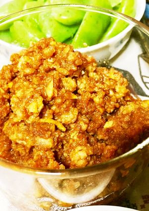肉味噌でナスこんにゃく田楽-レシピのメイン写真