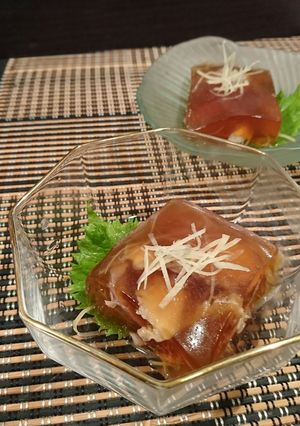 石鯛のアラで煮こごり-レシピのメイン写真