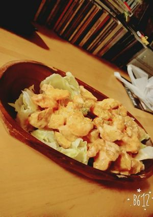 ガーリックとマヨネーズのシュリンプ-レシピのメイン写真
