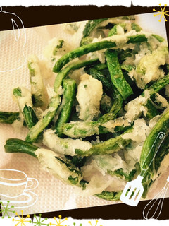サクサク♪いんげんから揚げ-レシピのメイン写真