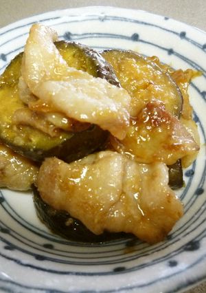 なすと豚肉のにんにく味噌炒め-レシピのメイン写真