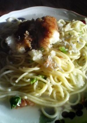 フライパンで楽チン★おろし梅パスタ-レシピのメイン写真