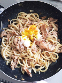 ピリ辛焼きうどん-レシピのメイン写真