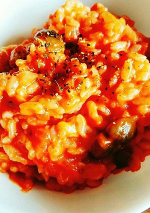 簡単美味しいトマトチーズリゾット-レシピのメイン写真