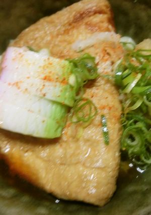 冷やしキツネおろし　きしめん　 温玉入り-レシピのメイン写真