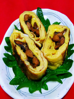 サンマの蒲焼きｄｅう巻き風！-レシピのメイン写真