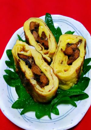 サンマの蒲焼きｄｅう巻き風！-レシピのメイン写真