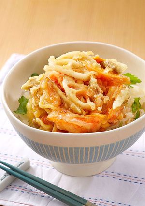根菜のかき揚げ丼-レシピのメイン写真